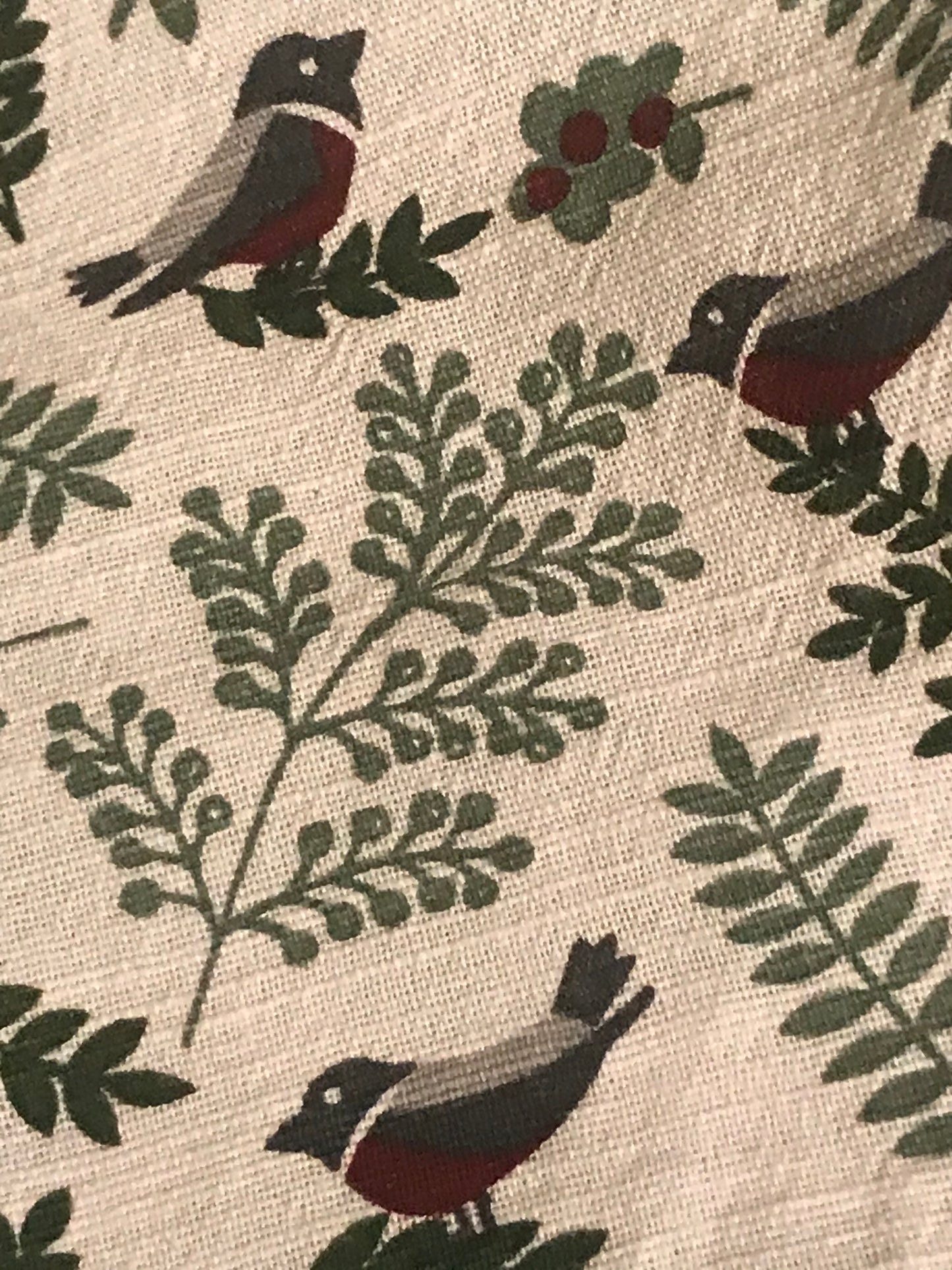 Kjøkkenhåndklær av gardinstoff og duker i god/kraftig kvalitet